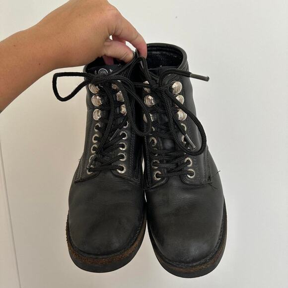 Harley-Davidson Black Ankle Boots - Picture 3 of 6